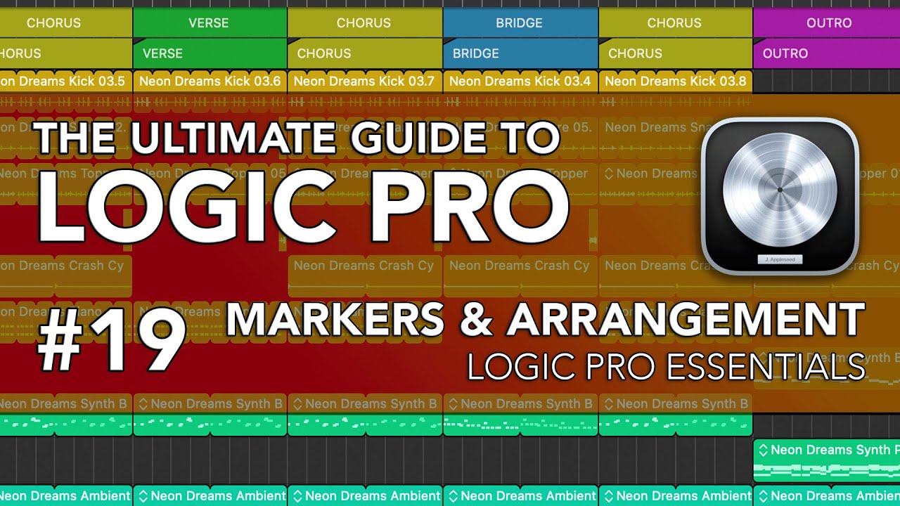 Logic Pro №19 — Маркеры, расстановка маркеров, методы расстановки