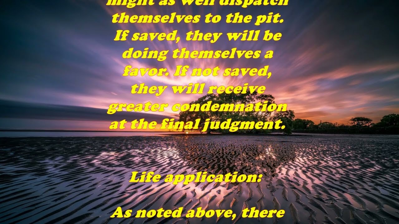 Daily Bible Verse Commentary - Matthew 18:6