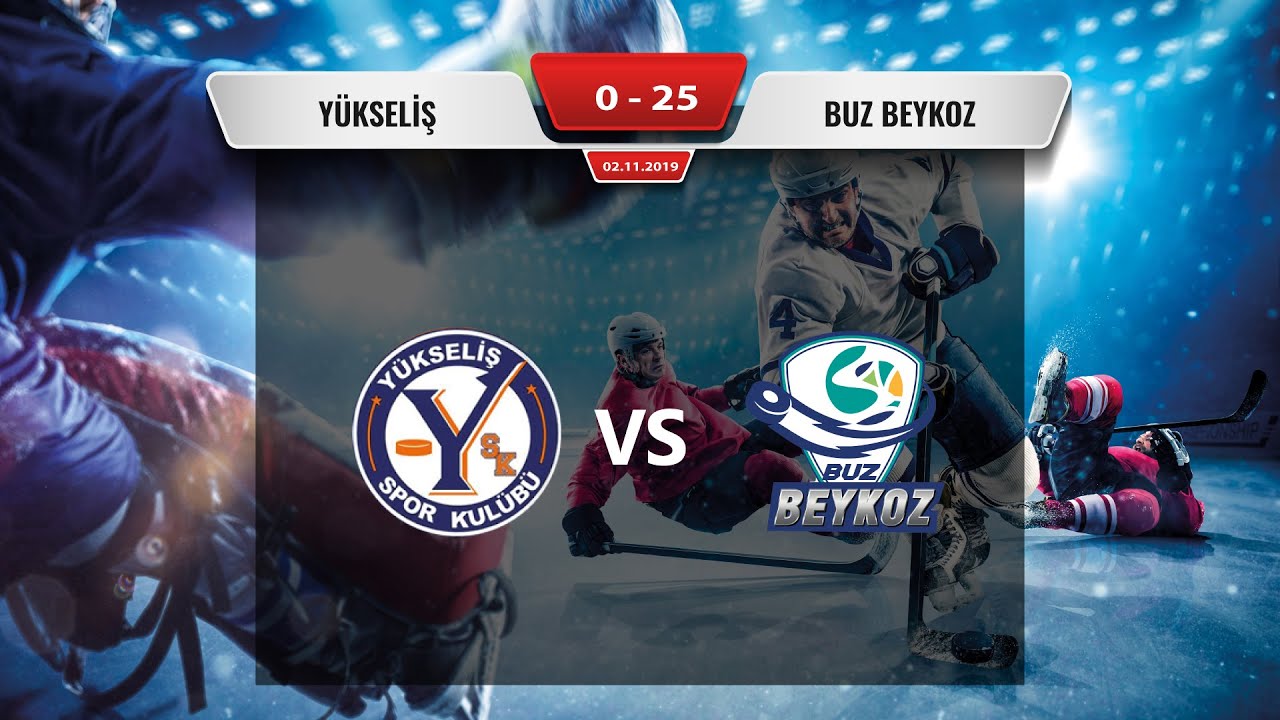 02.11.2019 | Y&uuml;kseliş - Buz Beykoz | S&uuml;per Lig | TBHF