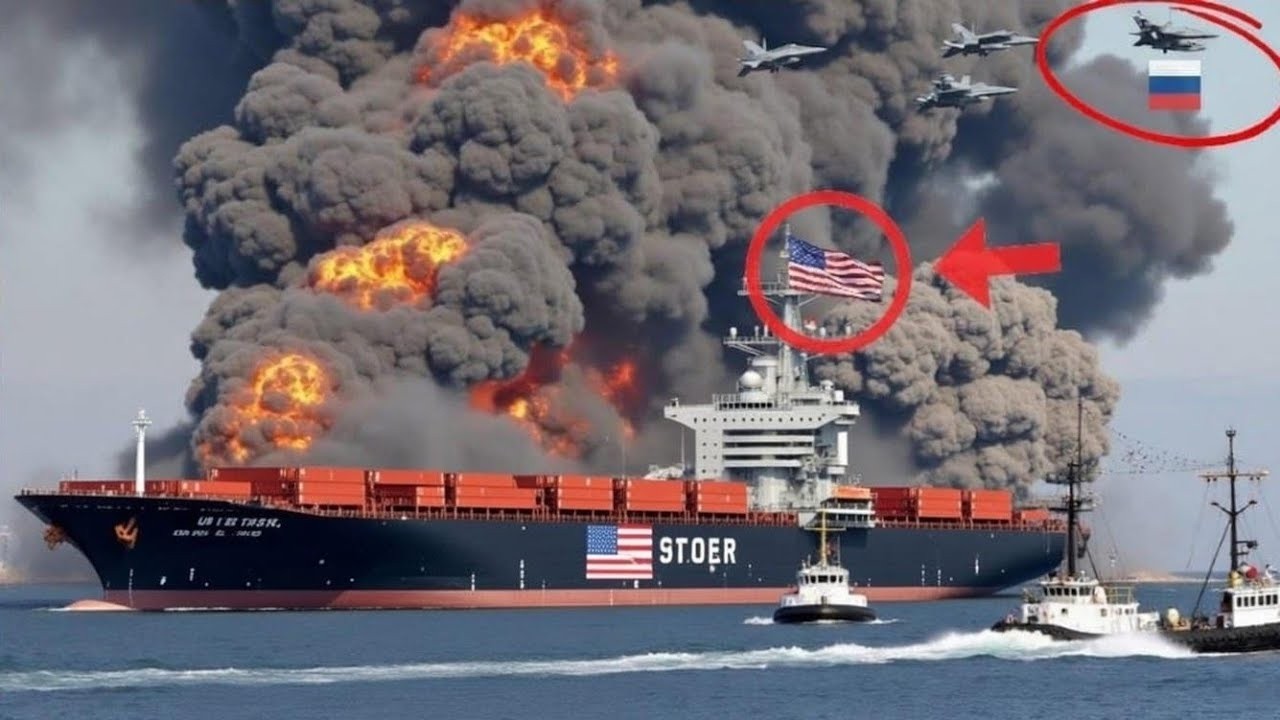 13 minutes ago, 2 US cargo ships carrying 12,000 tons of fuel were destroyed by Russian Yak-141s