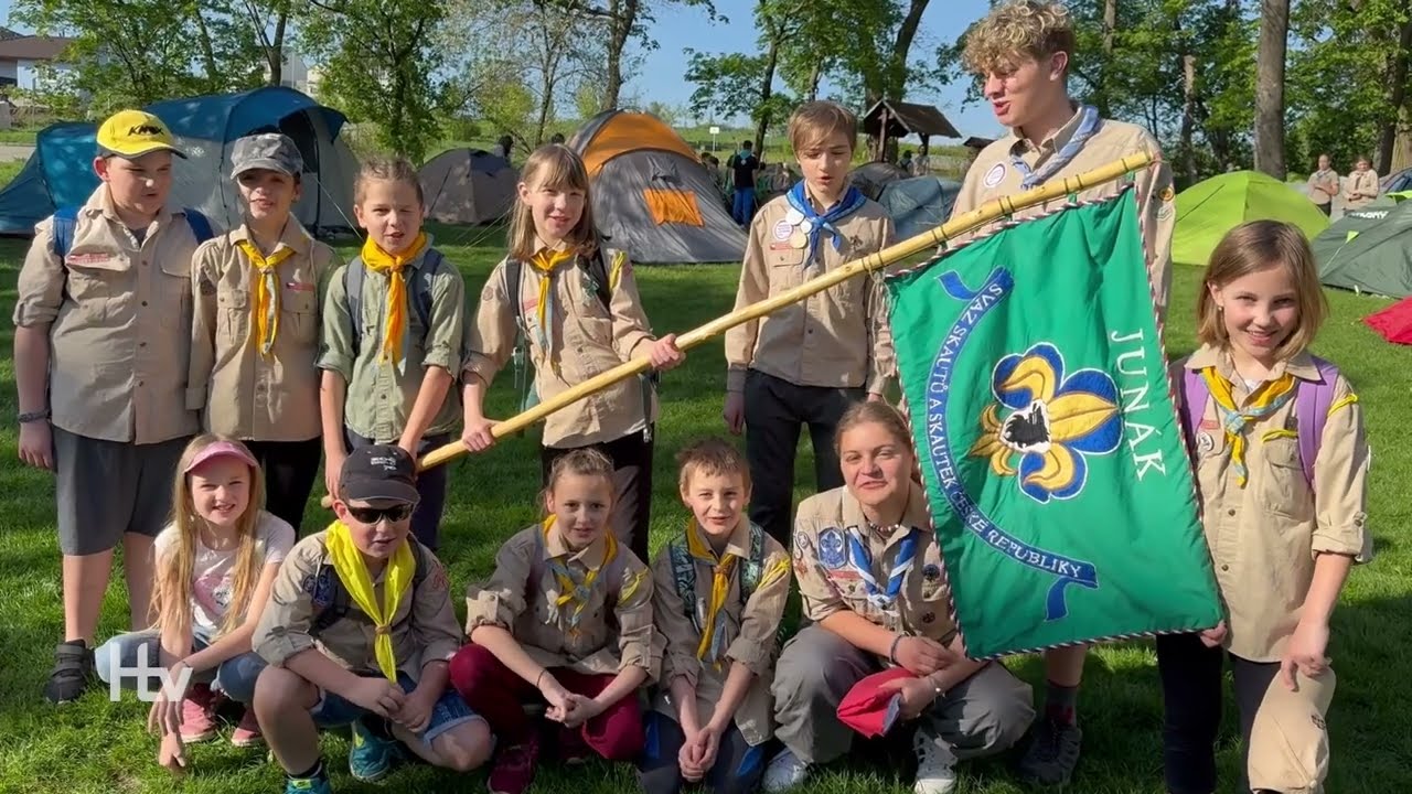Do Hustopečí se sjelo přes 300 skautů a skautek