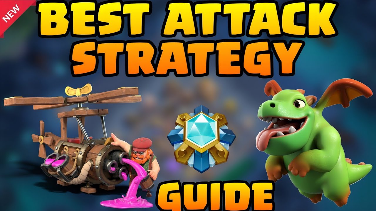 BEST TROOP in Builder Base 2.0! Baby Dragon Attack Guide | Clash of Clans 2025