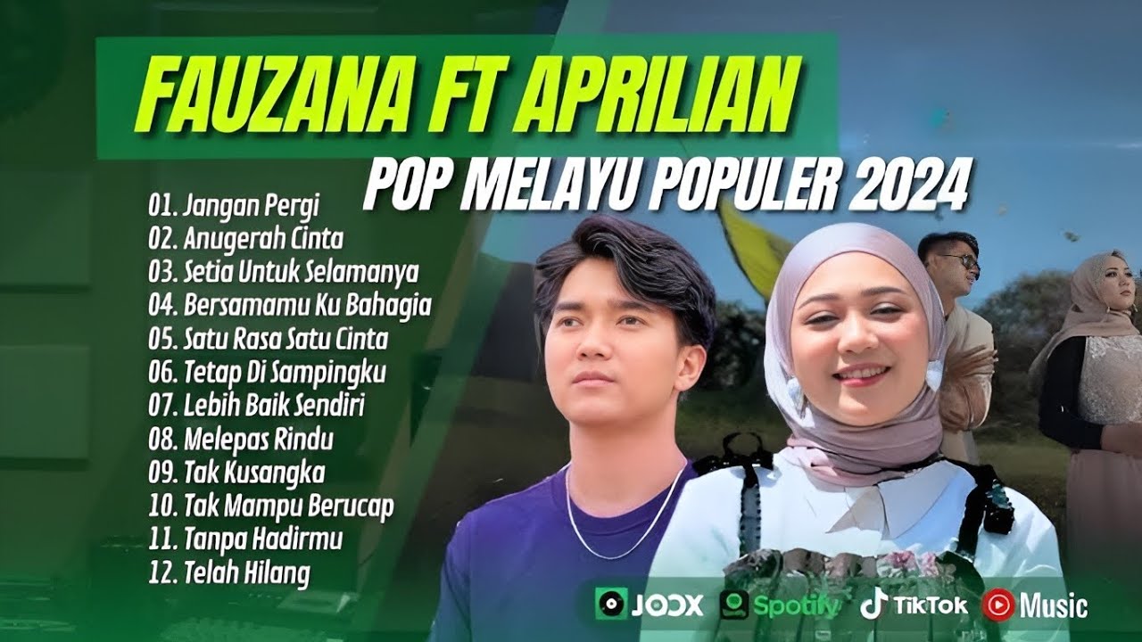 APRILIAN FT FAUZANA - JANGAN PERGI | ANUGERAH CINTA | SETIA UNTUK SELAMANYA | POP TERPOPULER 2024