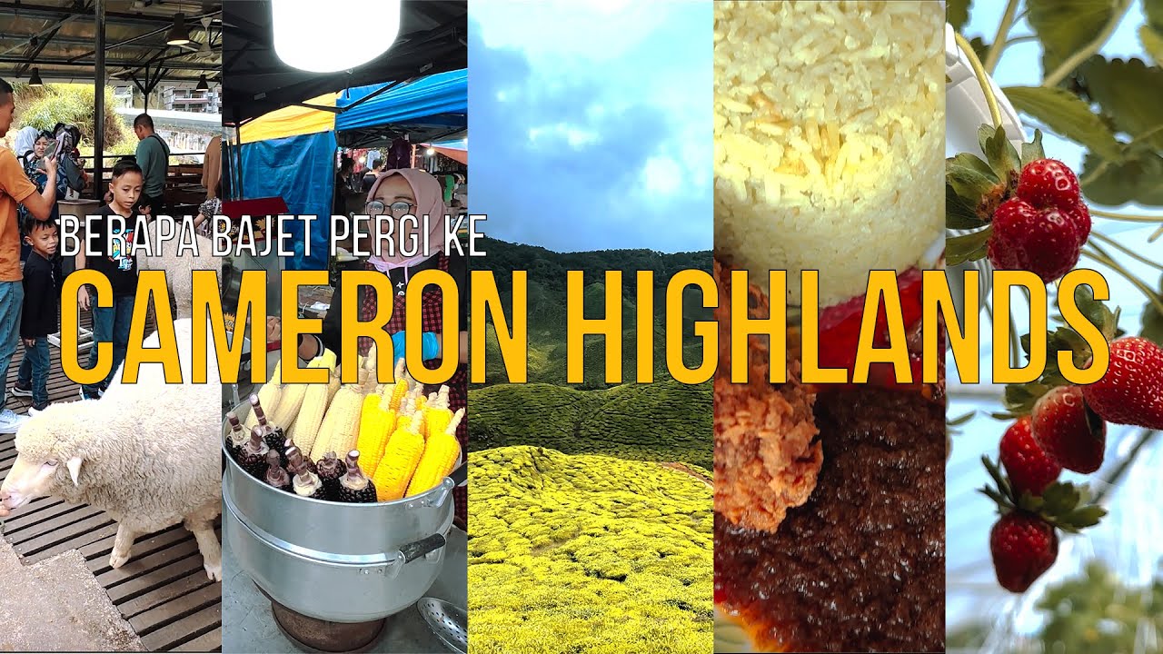 Bajet ke Cameron Highland untuk 2 hari 1 malam adalah….