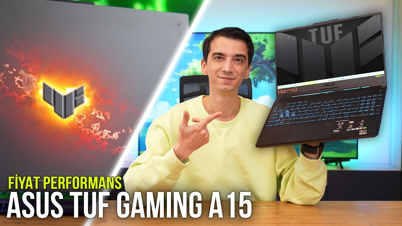 Servet Harcamadan Tüm Oyunları Oynayın! (Asus TUF Gaming A15)