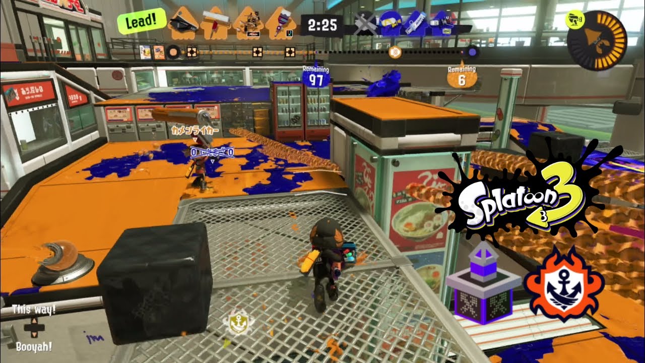 Splatoon 3 - Anarchy Battle (Series) - Tower Control gameplay #17