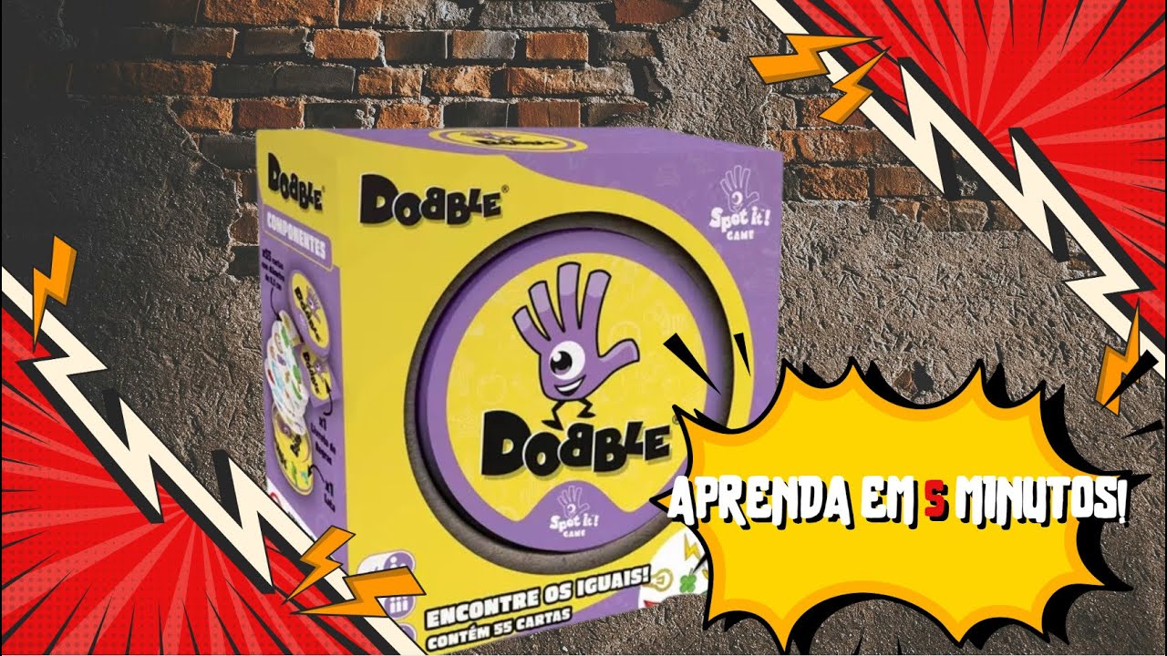 Aprenda em 5 minutos as 5 maneiras de jogar- Dobble - Galápagos