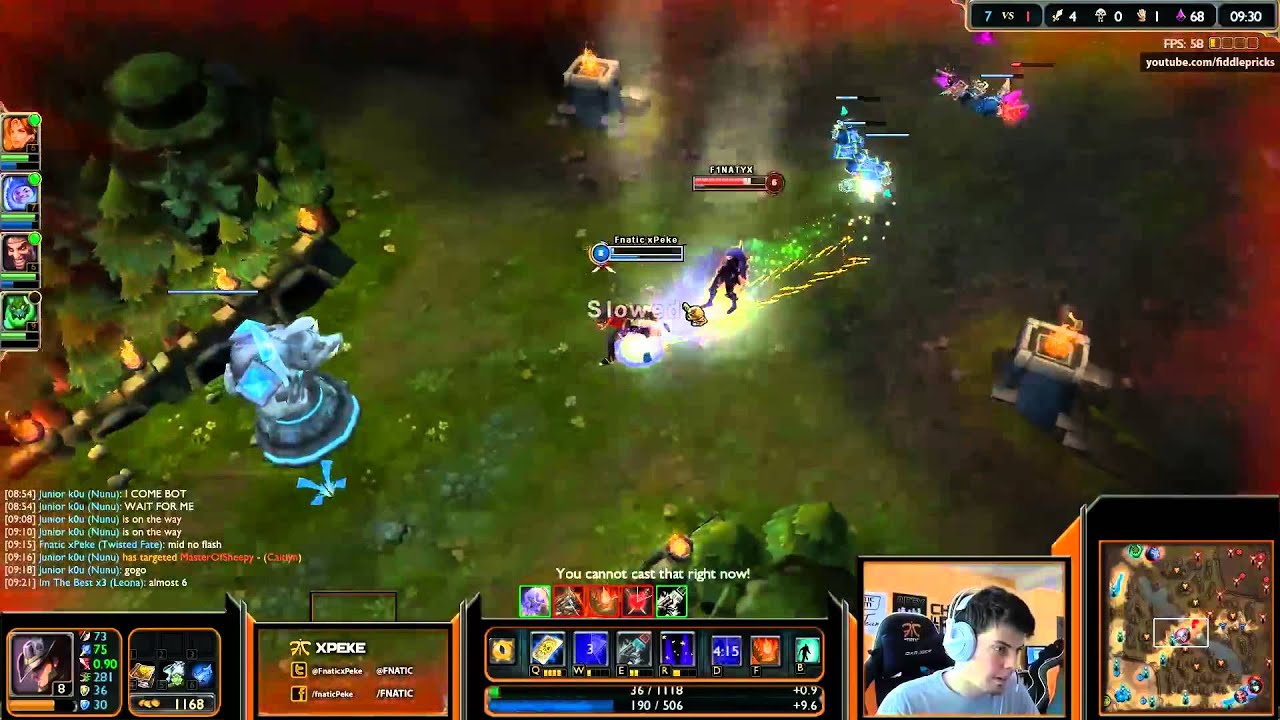 xPeke- Twisted Fate vs Diana Mid