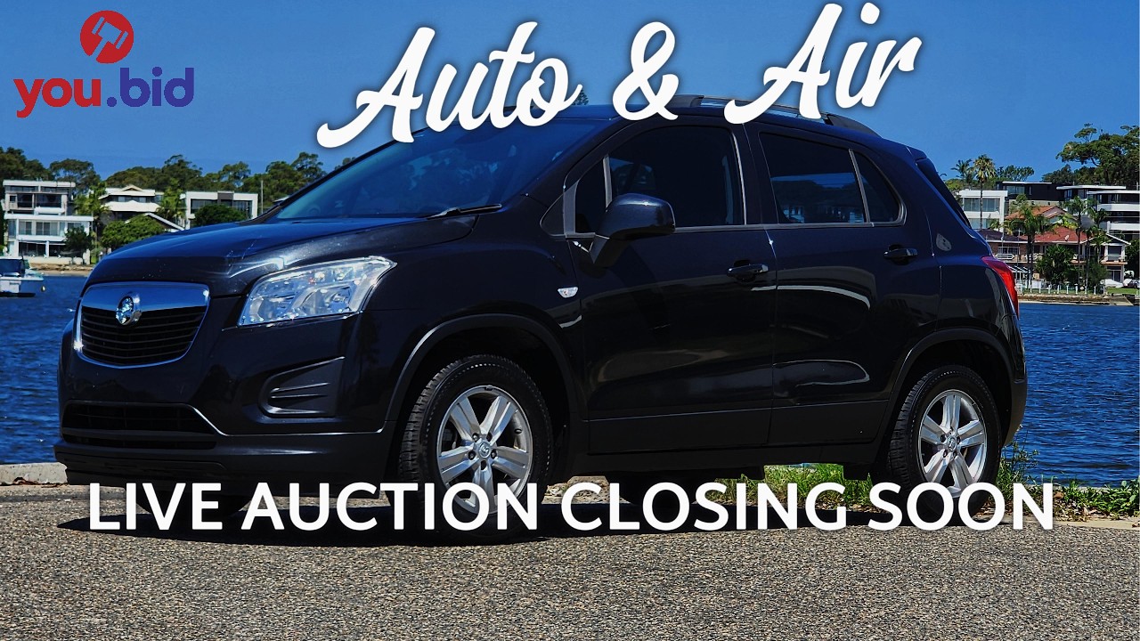 LIVE ONLINE AUCTION - 2015 Holden Trax LS 1.8L Auto SUV