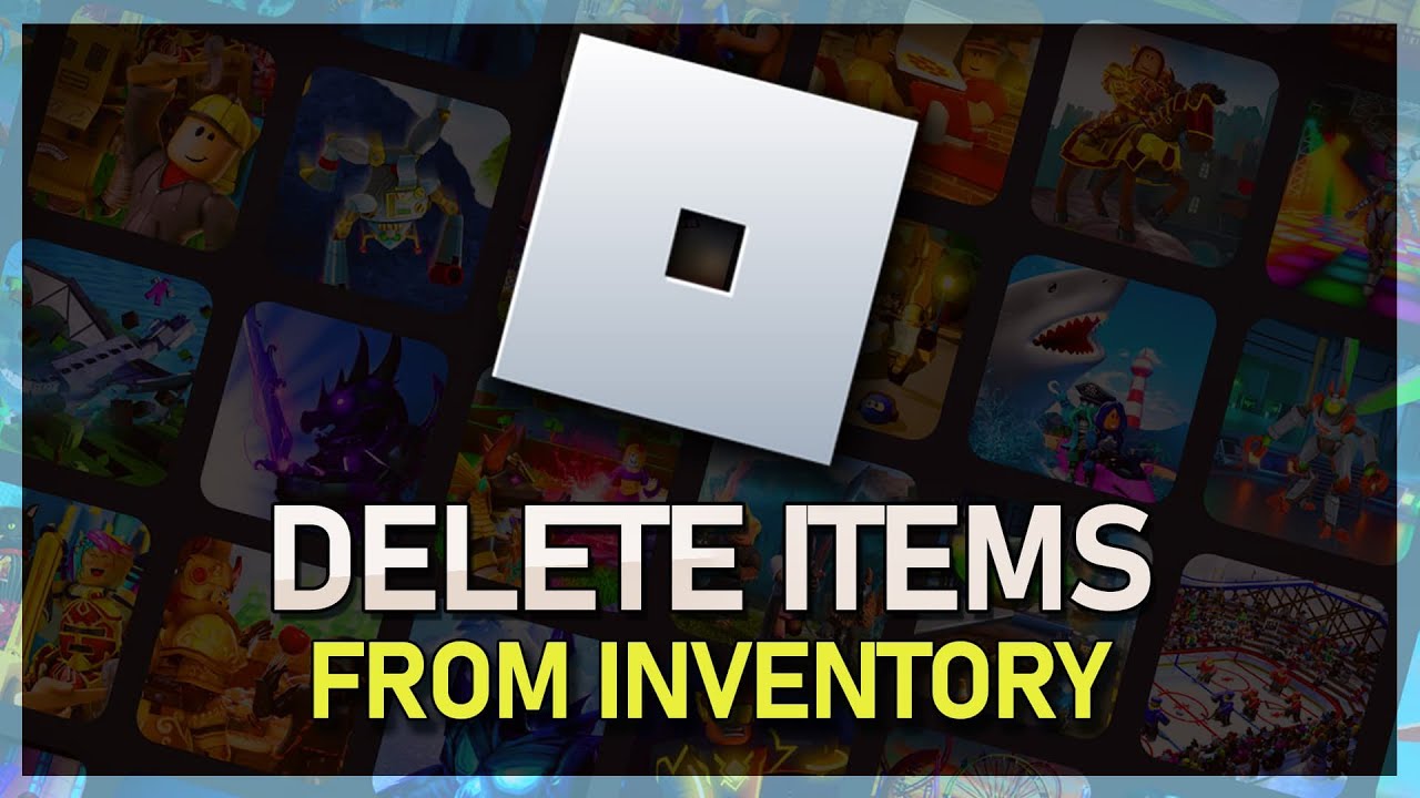 How To Delete Items from Roblox Inventory - Tutorial