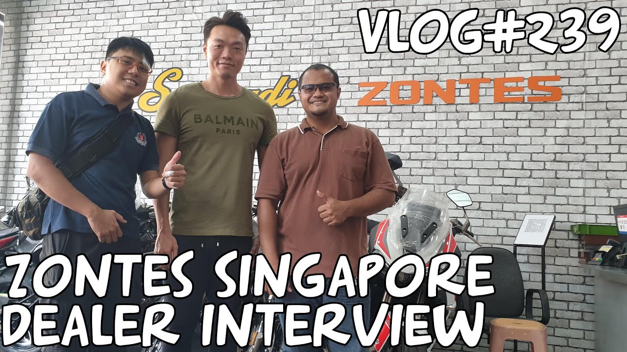 Vlog#239 Zontes Singapore Exclusive Dealer Interview | Zontes Motorbike Review Series