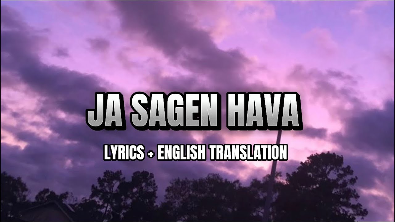 Ja Sagen Hava - Lyrics + English translation #tiktok #viral