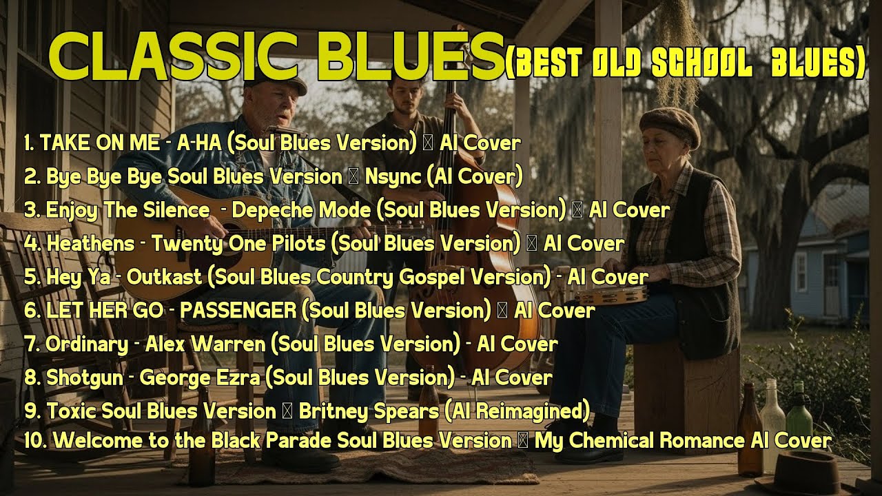 BEST OLD SCHOOL BLUES MUSIC ALL TIME SONG TAKE ON ME - A-HA [Album]
