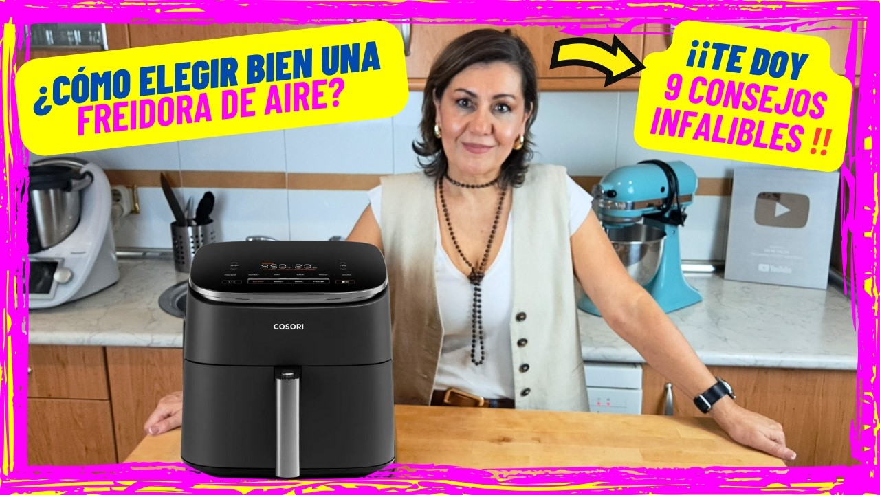 Freidora de Aire COSORI TURBO BLAZE DC601- 6L 🤔¿VALE LA PENA? 👉 ¡EL ANÁLISIS MÁS COMPLETO! #review