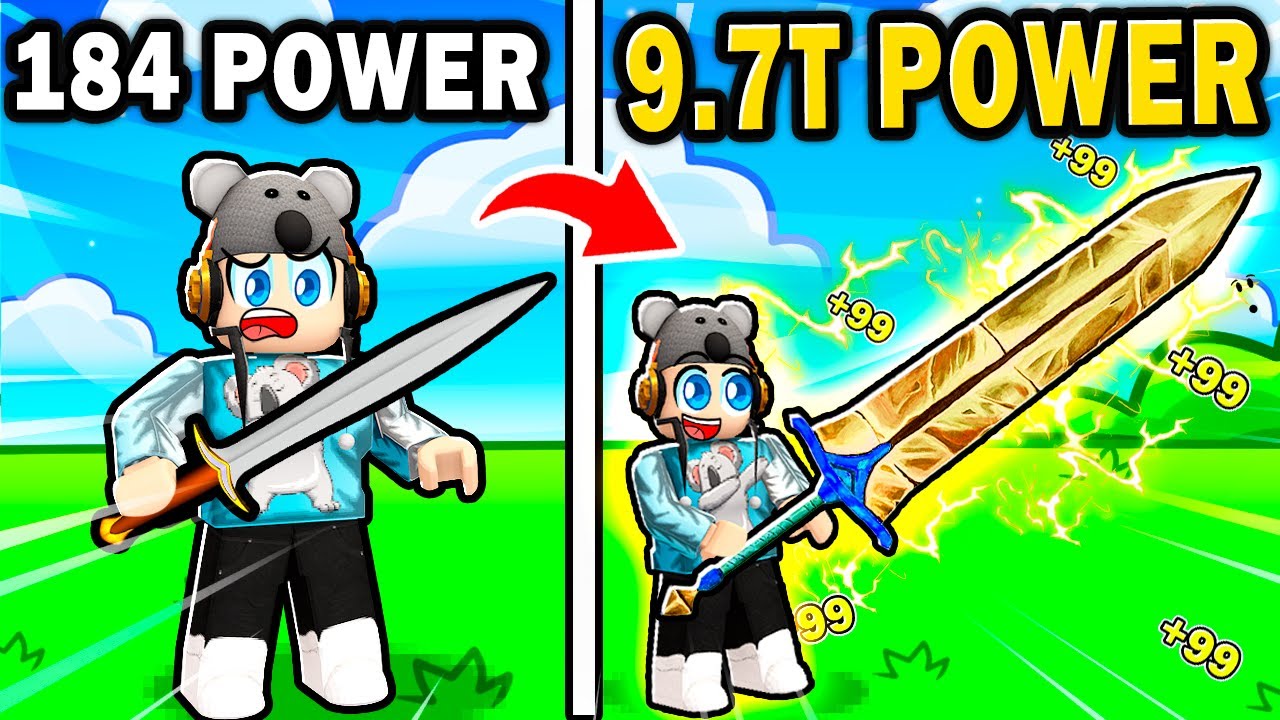 How I Unlocked MAX STRENGTH Sword in Roblox Sword League!