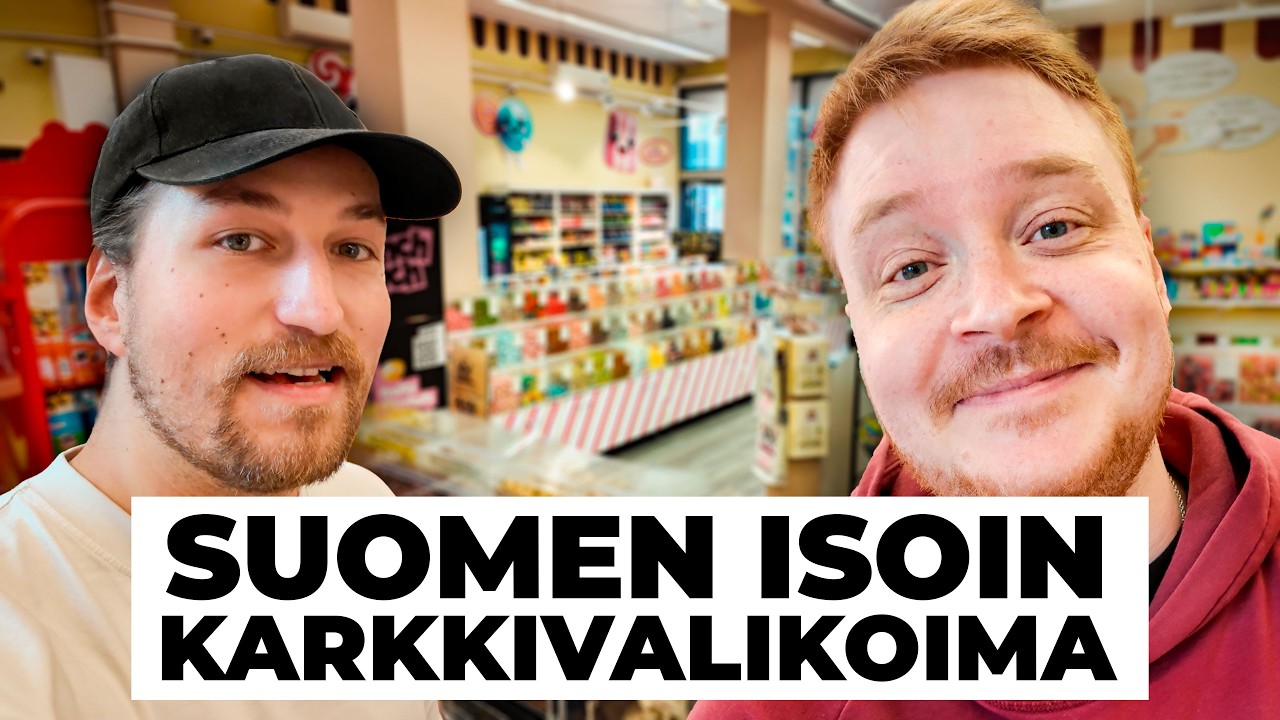 Suomen isoin karkkivalikoima!?