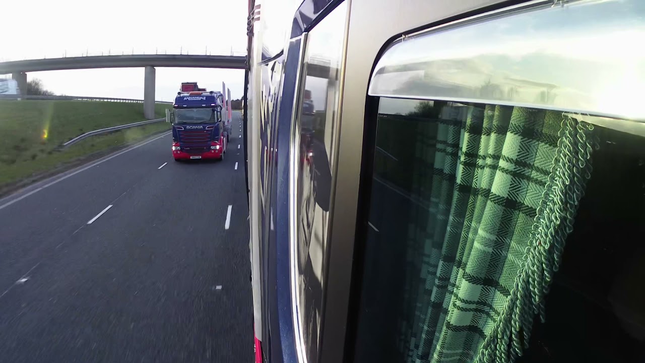 Scania r580 overtake