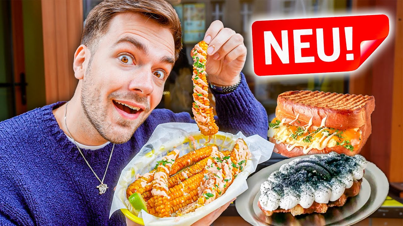 Ich teste DIE NEUSTEN FOODTRENDS in Berlin 🤤