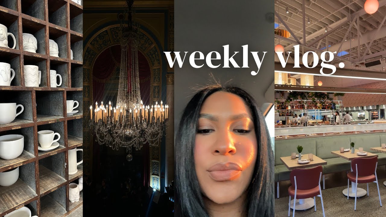 WEEKLY VLOG | discovering the art scene in detroit | painting, the symphony, wicked & more