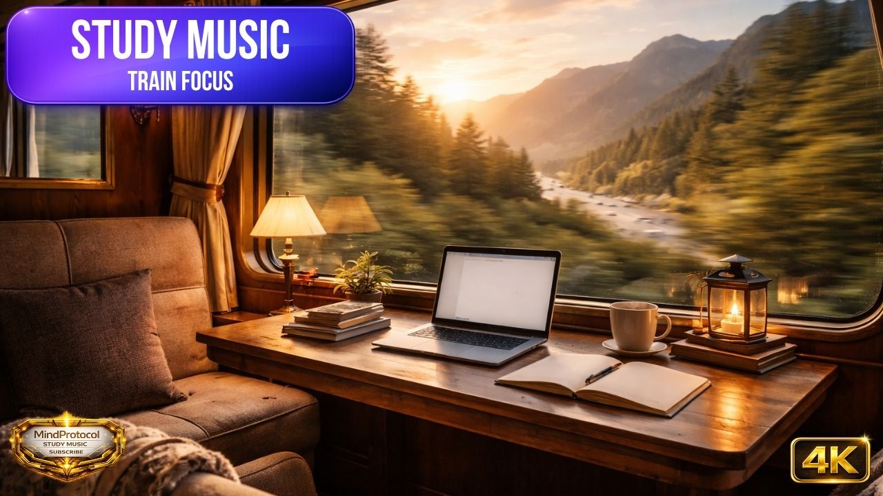 2026 Ultimate Study Music For Focus & Productivity | Luxury Train Focus