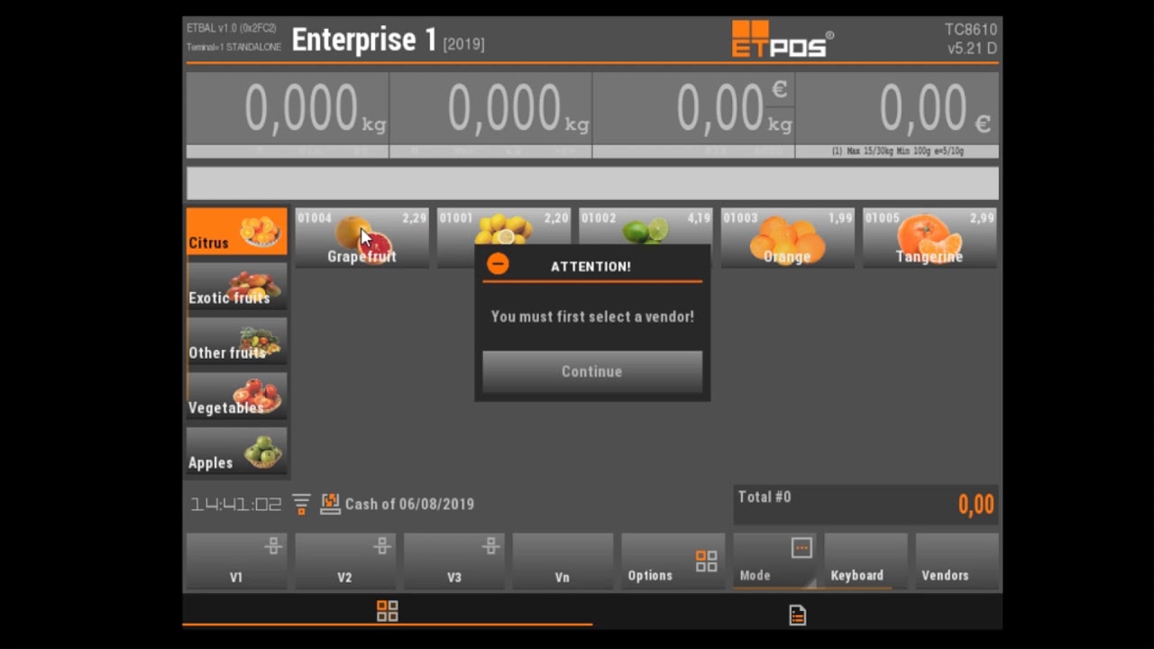 ETPOS - Configuração multi-página