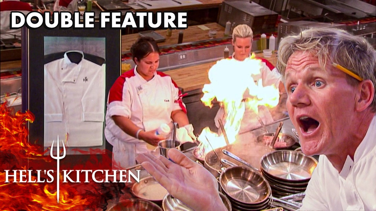 The Battle For Black Jackets Ends In Service Disaster | Hell's Kitchen Double Episode