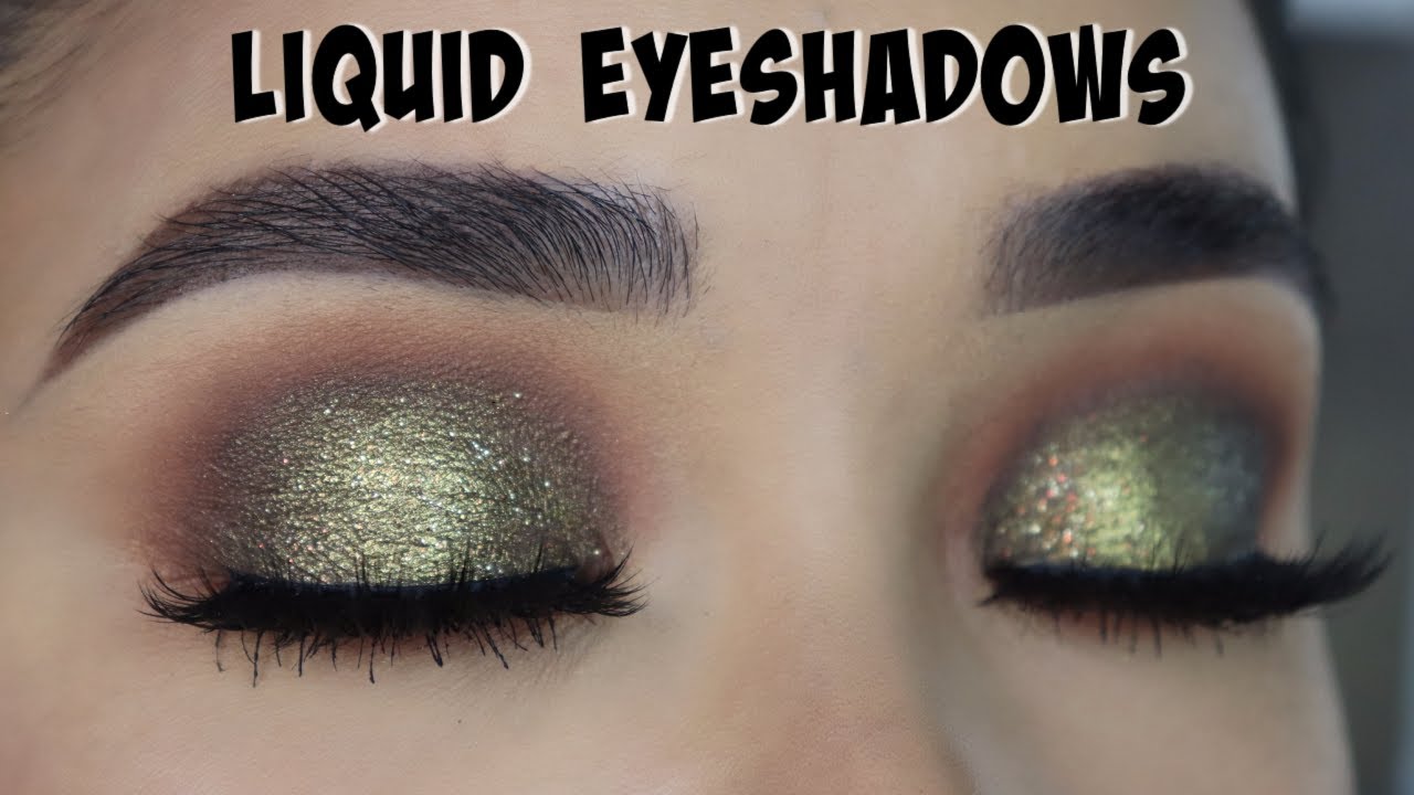 How To Apply Liquid Eyeshadows | BEGINNERS