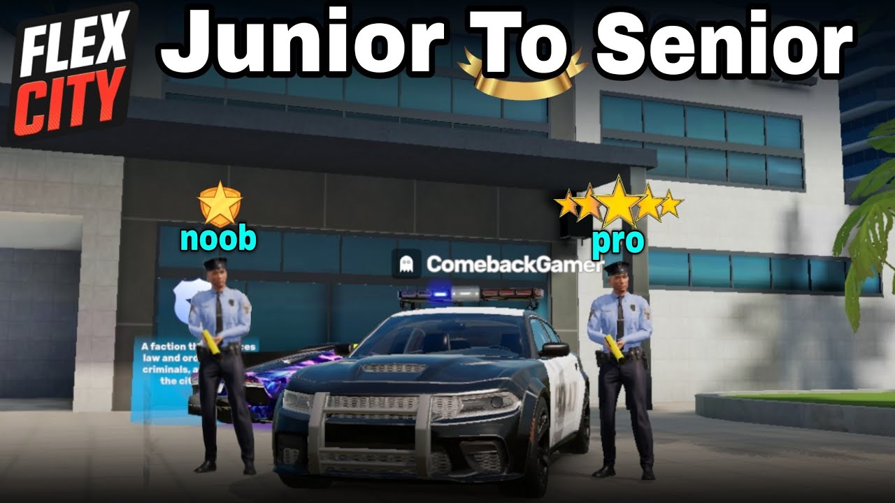 Flex city: Try to become a junior officer to senior police officer 