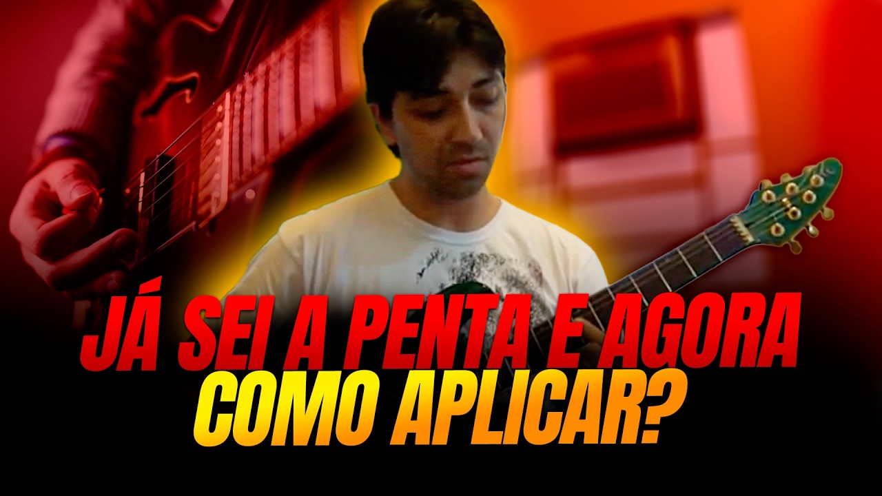Já sei a pentatonica e agora como usar? por Kiko Bragamonte