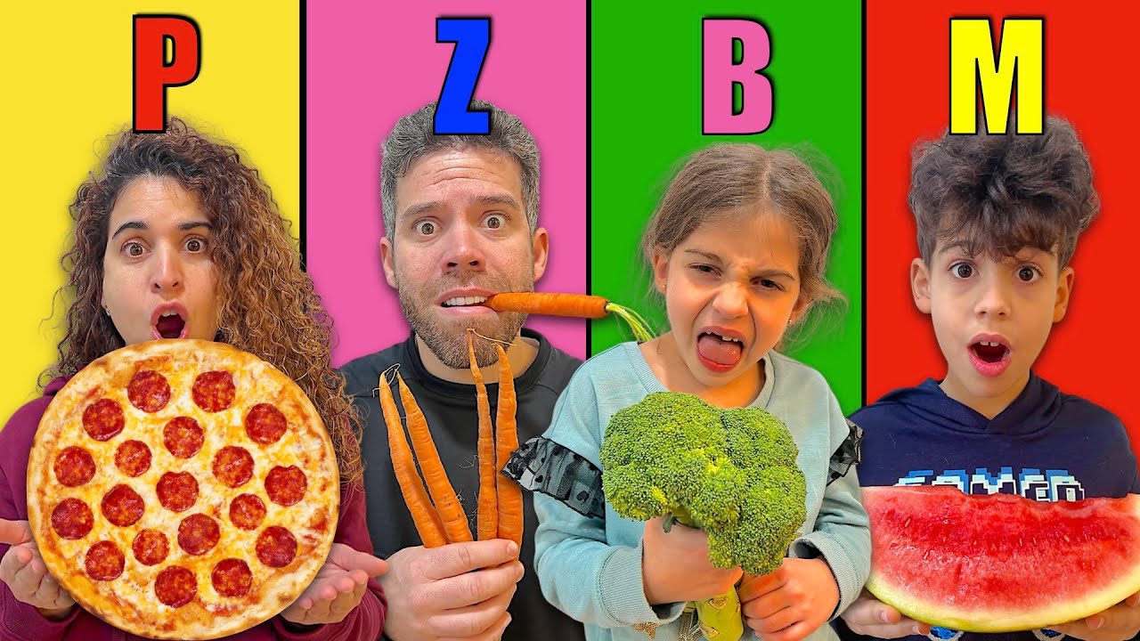 24 HORAS comiendo por LETRAS|4PLUSONE
