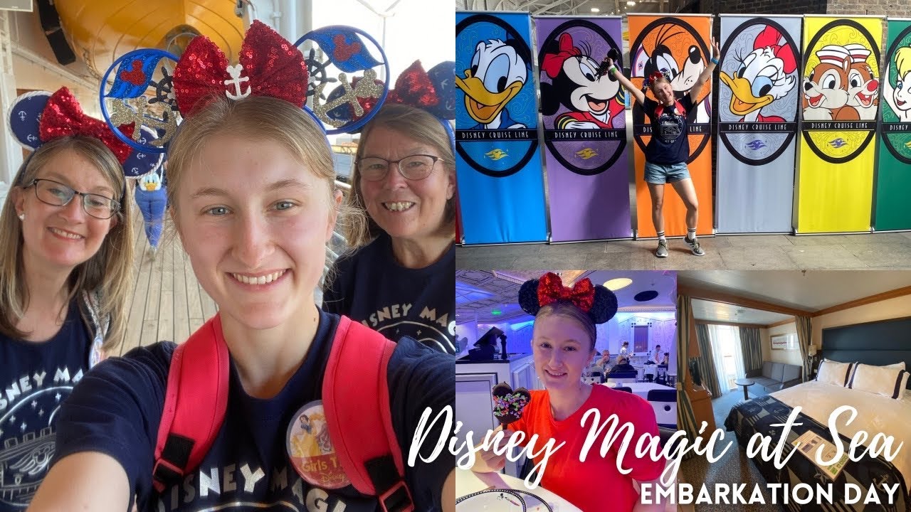 DISNEY MAGIC AT SEA UK CRUISE - PART 1 | Embarkation Day | September 2021