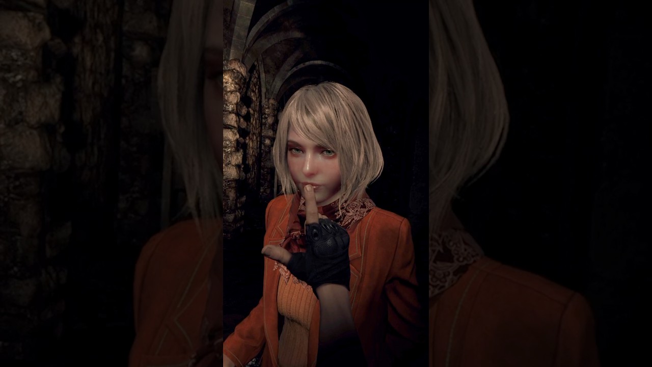 Sneaking up on the Garrador in Resident Evil 4 Remake