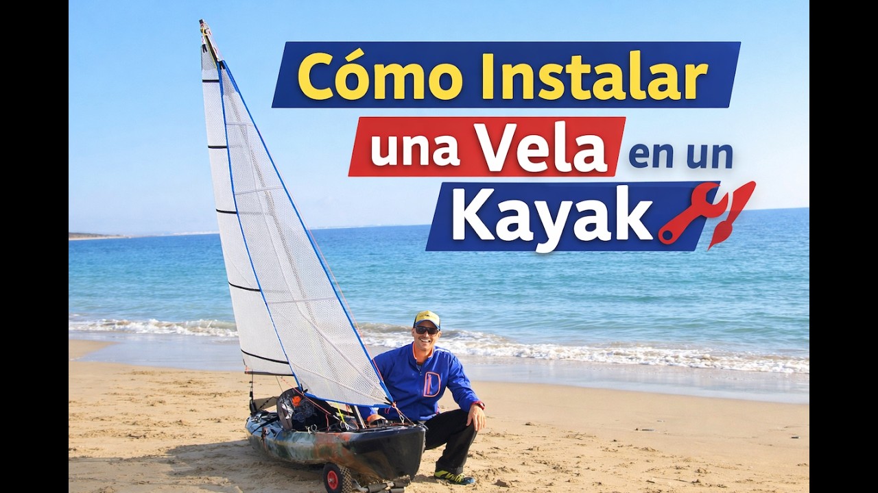 World Light Sail Kayak a vela numero uno