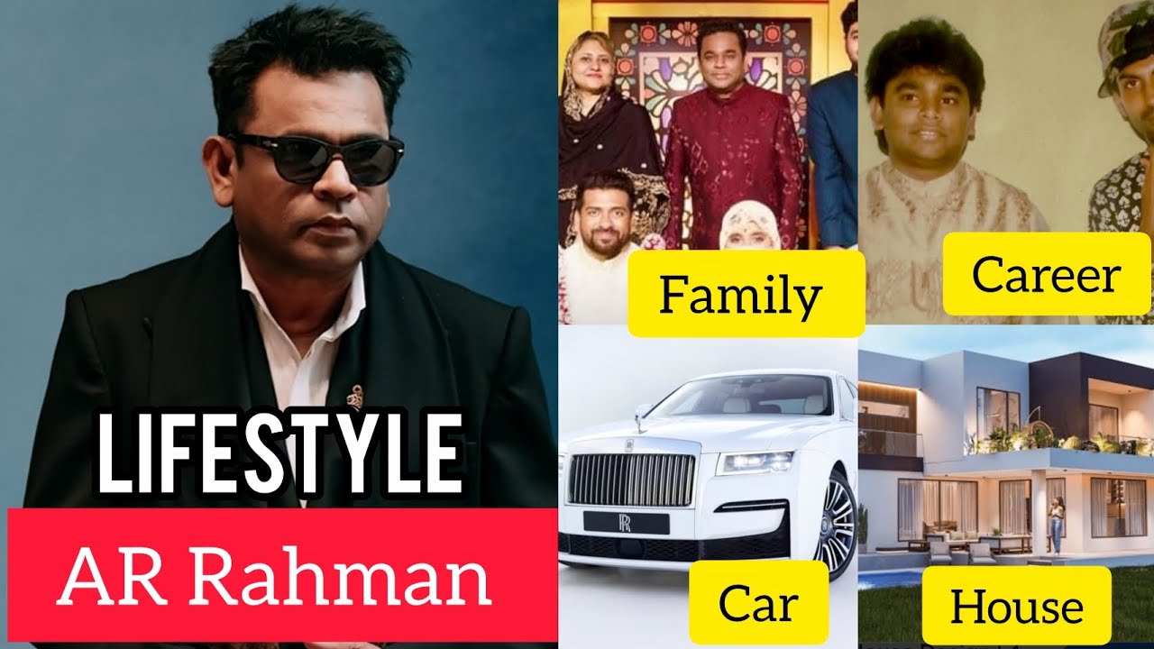 A. R. Rahman biography | A. R. Rahman lifestyle, Age, Career, Family, Marriage, Income, Wife