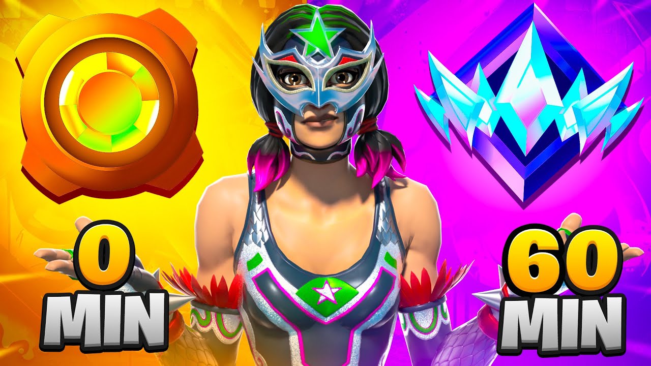 Wie HOCH SCHAFFE ich es in NUR 1 STUNDE? 🤫 | Fortnite Ranked (Chapter 5)