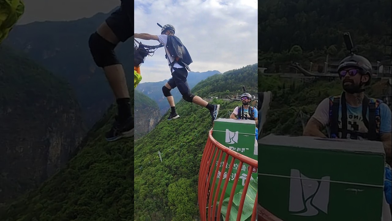 Base jumping parachute. #parachute #basejumping #parachutejump