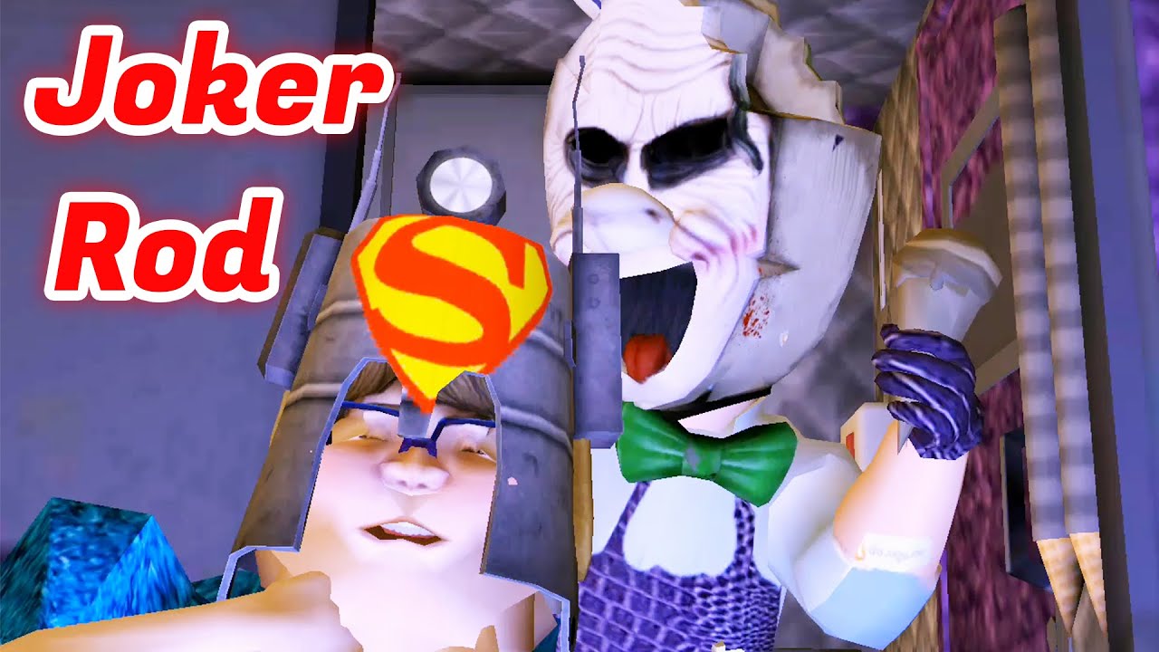 Ice Scream 3 Joker Mod Full Gameplay in Ghost Mode