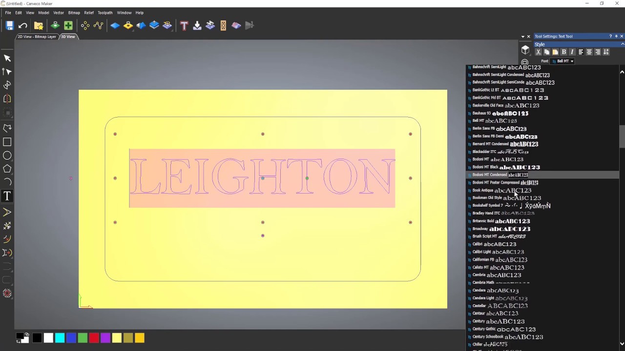 Carveco Maker - Designing A Plaque (part one)