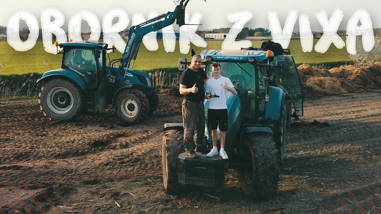 Vlog #19 ☆ VIXA! Oporowy Obornik !✔ 2x New Holland ☆ Jokerowy Superman ☆ GR Jaśkowscy