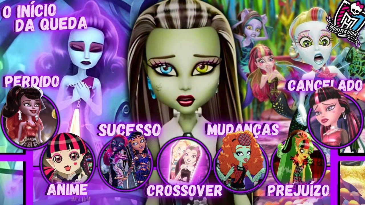 MONSTER HIGH O AUGE, A QUEDA E O CANCELAMENTO! POR QUE A G1 DE MONSTER HIGH FOI CANCELADA | PARTE 2