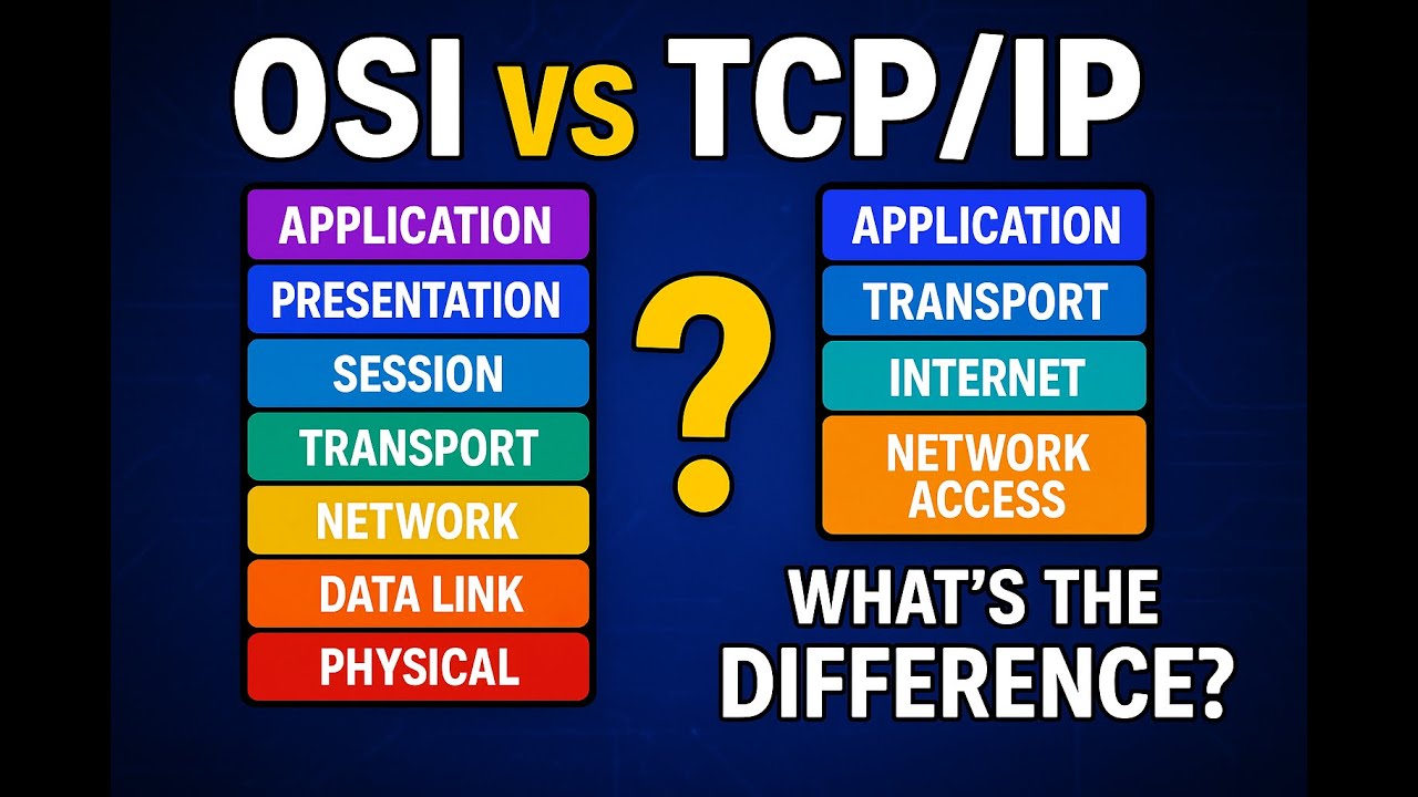 OSI vs TCP/IP: qual &egrave; la differenza?