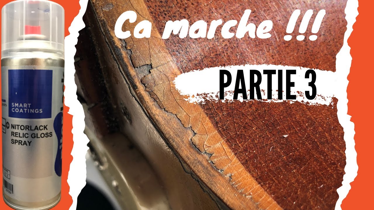 Reliquer sa guitare avec le vernis Nitorlack [PARTIE 3 ET FIN ]