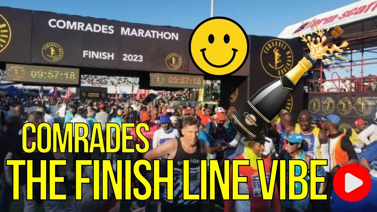 Comrades Down run 2023 - The last km from a runners view.