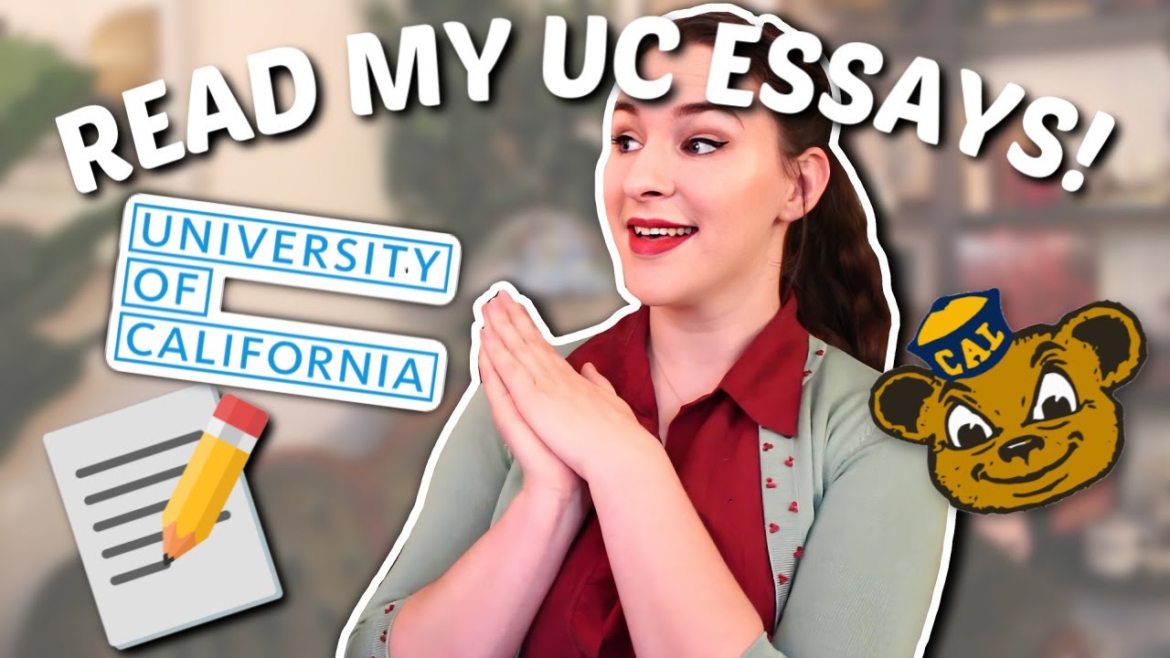 THE ESSAYS THAT GOT ME INTO UC BERKELEY + UCLA | Personal Insight Questions & college essay advice