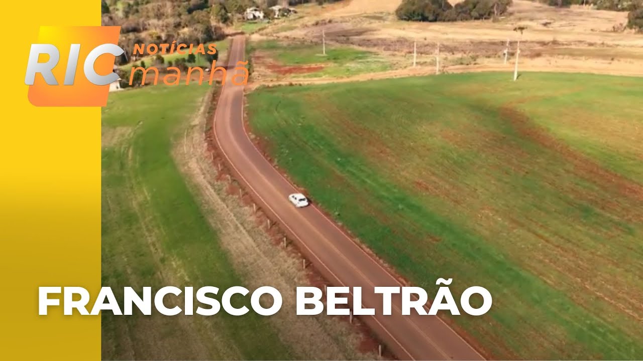 Francisco Beltrão: asfalto melhora produção, saúde, educação e mantém jovens no campo