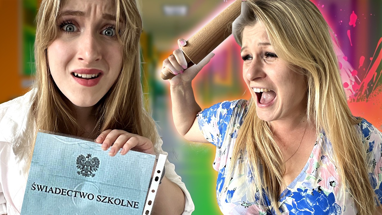 KIEDY MAMA DOWIADUJE SIĘ O TWOICH OCENACH😱