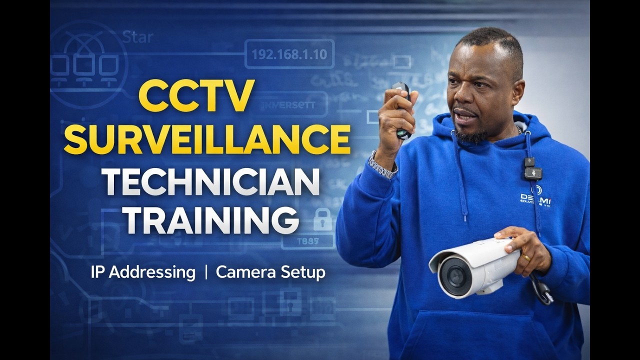 CCTV Surveillance Technician Live Class 3 | Delmi Training Institute