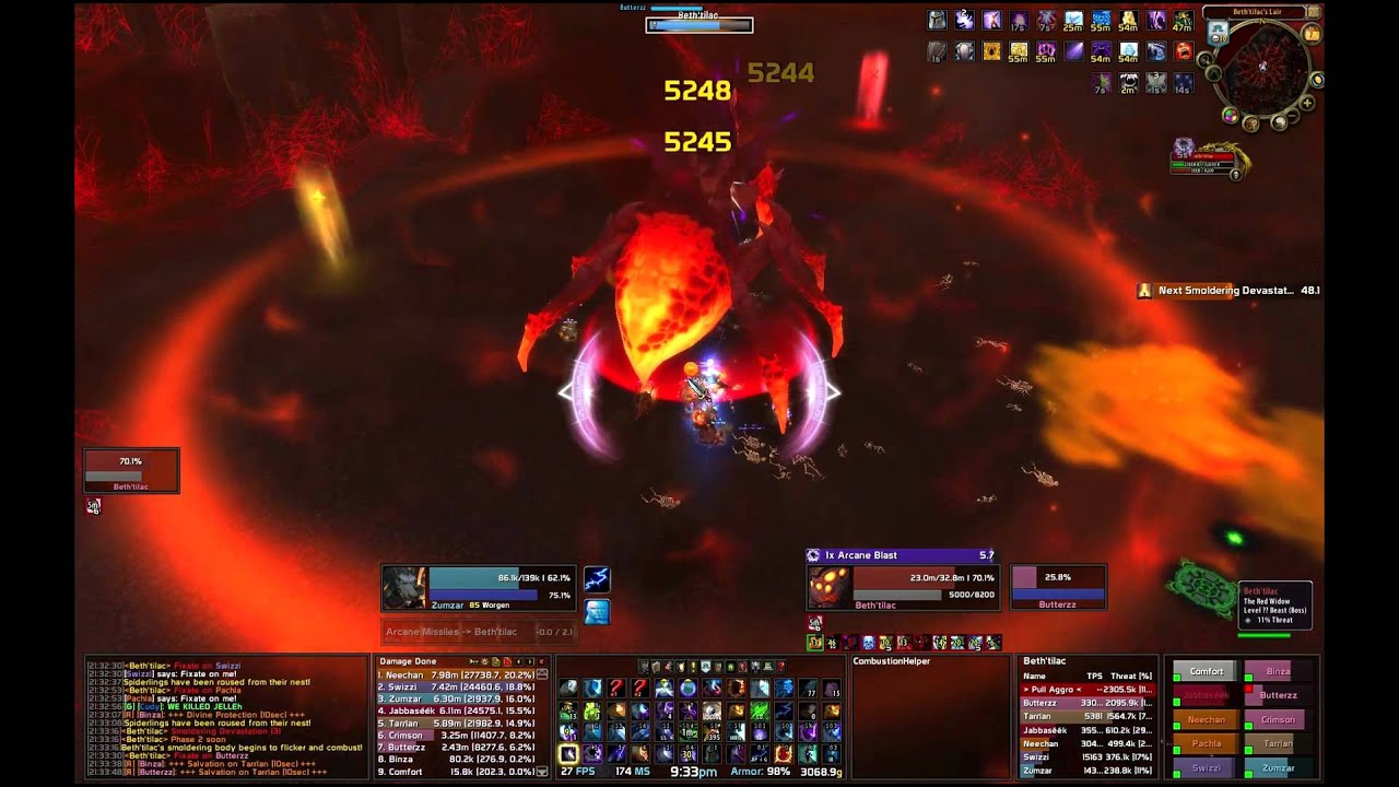 HEROIC Beth'tilac (10-man) - Arcane Mage PoV - HD