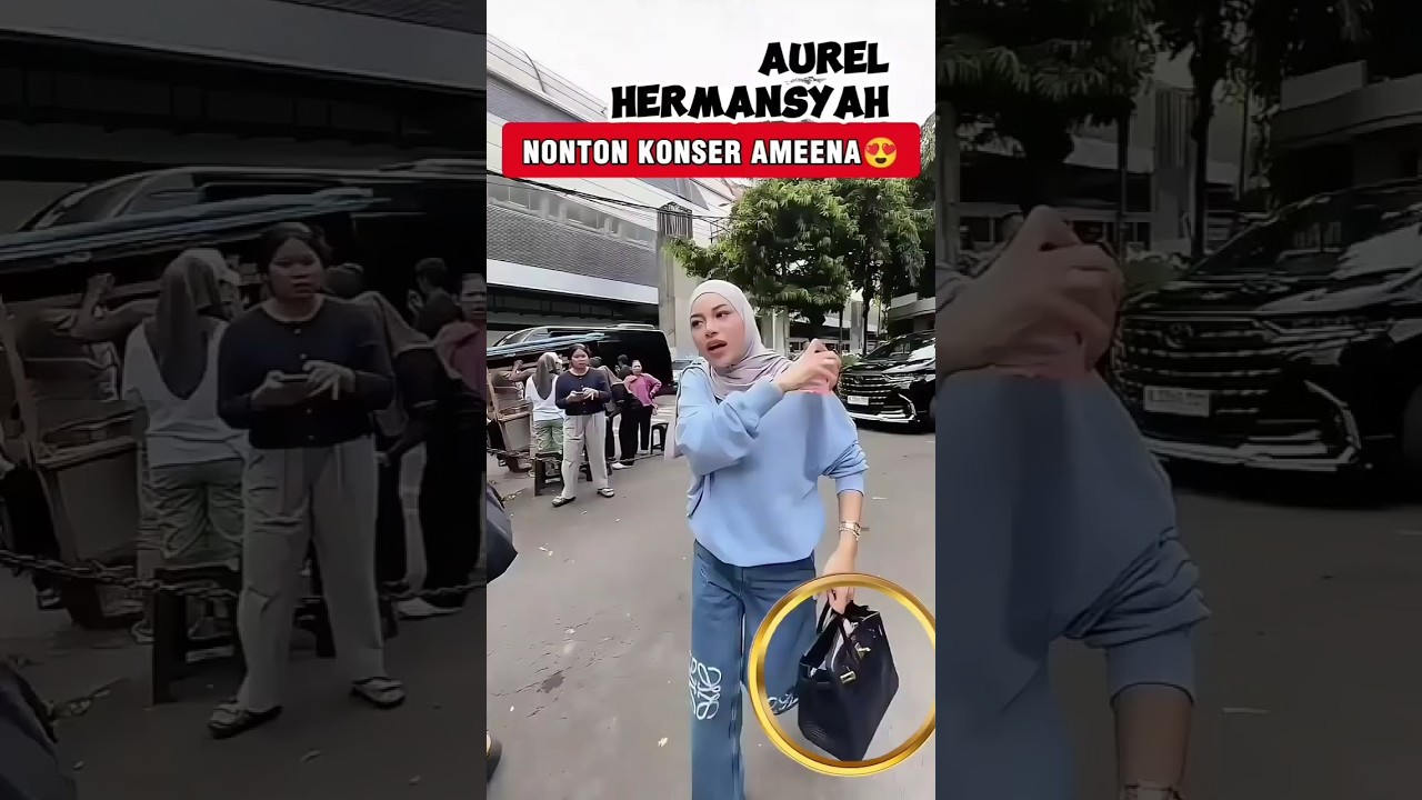 Wali murid terkaya!,Harga tas mewah aurel atta saat ameena wisuda sekolah#shorts