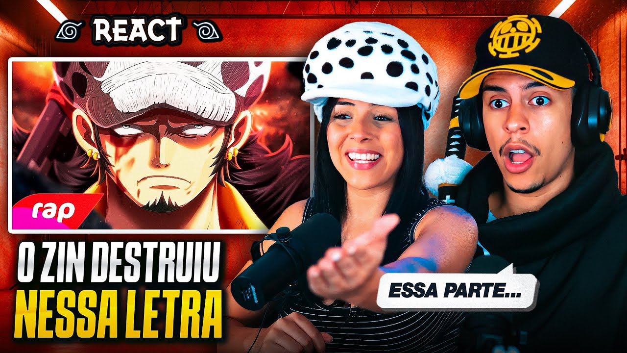 7 MINUTOZ: Rap do Law (One Piece) - CIRURGIÃO DA MORTE | NERD HITS | [Casal Jounin React] 🔥